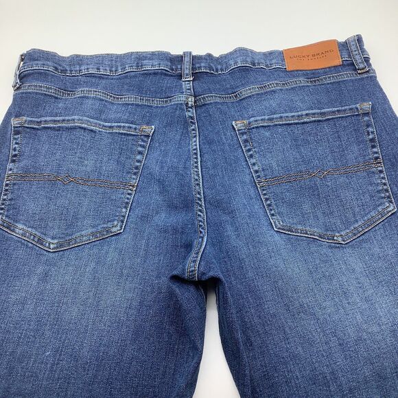 Lucky Brand Mens 410 Athletic Straight Denim Jeans Size 36 x 32 (Actual 38 x 31) - Picture 8 of 12
